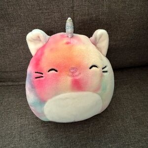 Squishmallows Galeria Caticorn 5" 
Rainbow Pastels Cat Unicorn Plush Toy